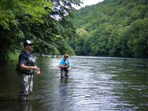 Grande et belle riviére, moment de partage !