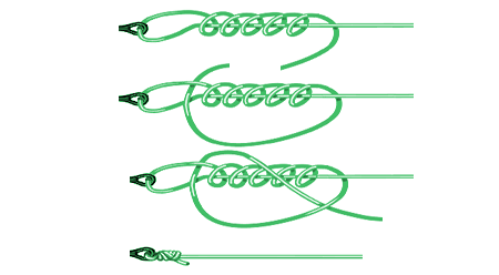 montage tresse fluoro leurre