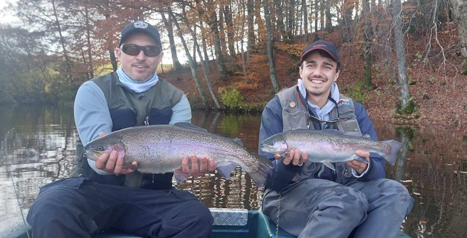 Beaux poissons de Truite Area, Ondulantes Smith Pure