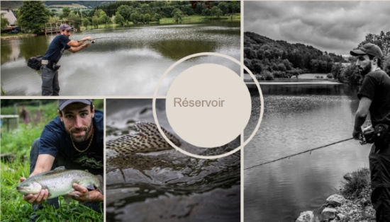 Truite Aréa, Réservoir pêche Leurres, Truite, Guillaume Vernet, Guide