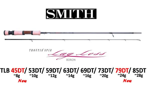 SMITH troutin'spin interBORON（SMITH Troutin' Spin Lag Less